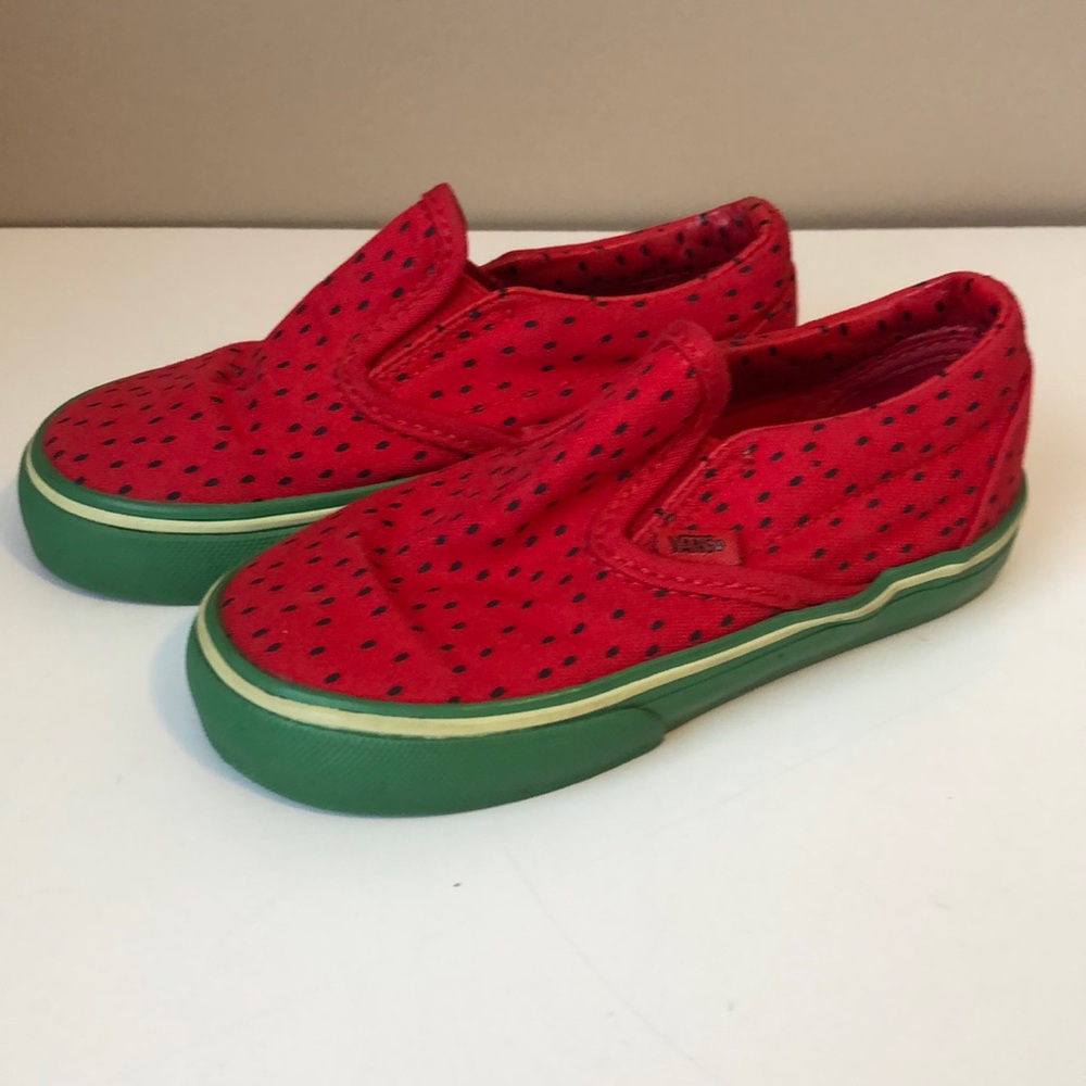 Vans Watermelon Slip On *rare*